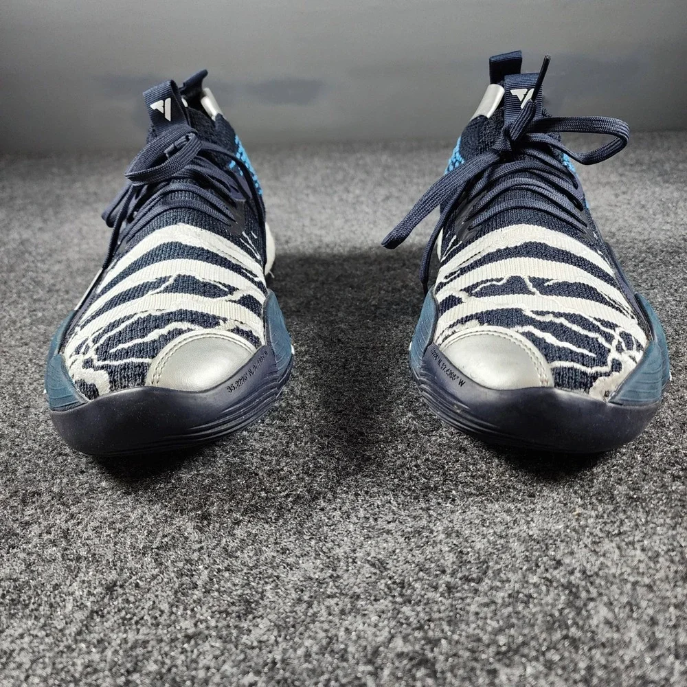 Adidas Trae Young 2.0 Basketball Shoes Mens 10 Navy Blue ID2210 Boost Sneakers